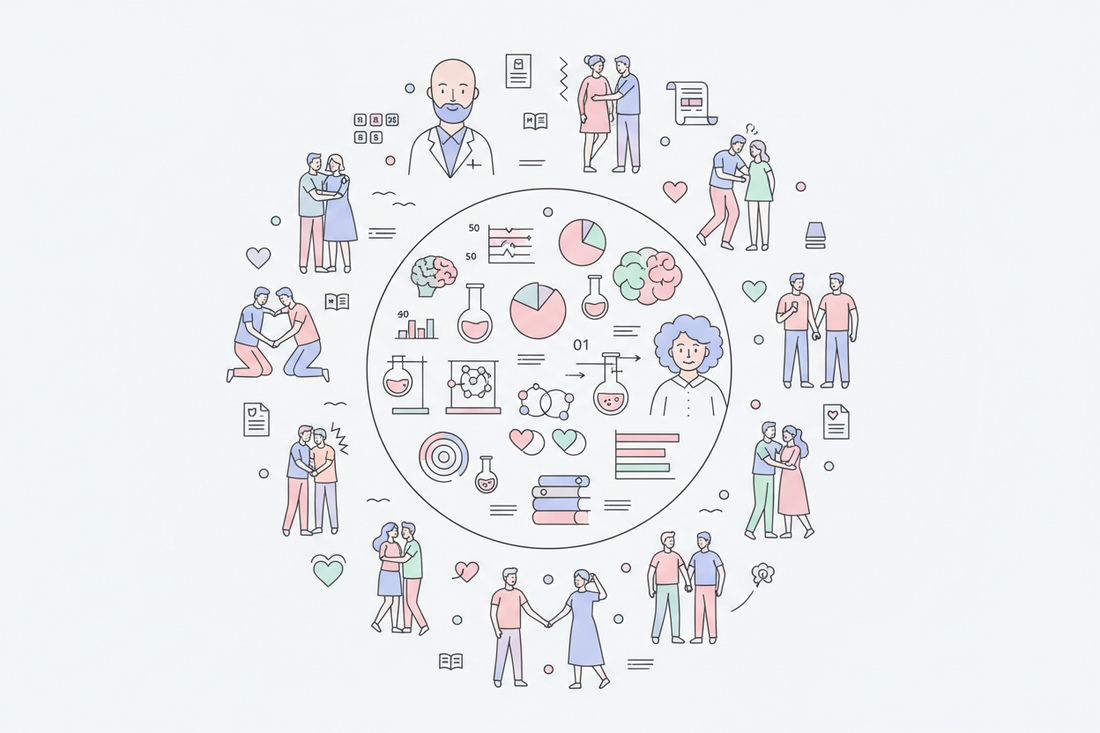 Die Gottman-Forschung: Wie Wissenschaft die moderne Paartherapie verändert hat