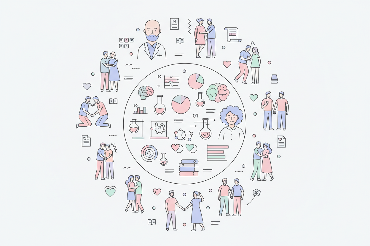 Die Gottman-Forschung: Wie Wissenschaft die moderne Paartherapie verändert hat