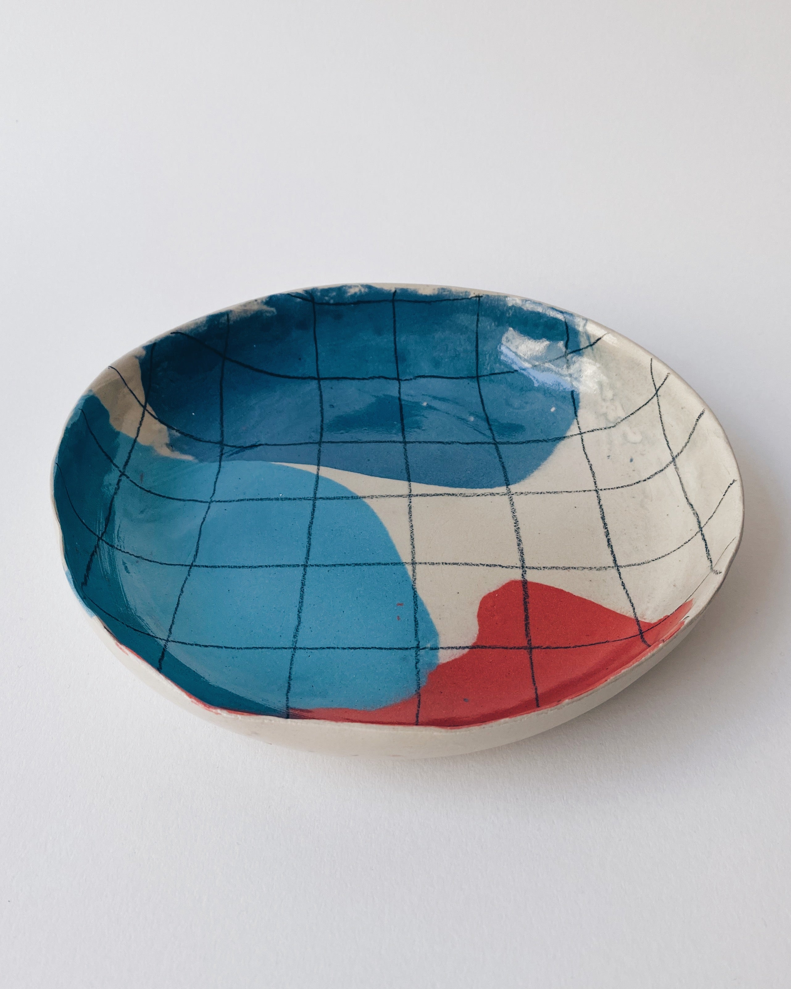 Bowl (L) - Random Grid Ware #56